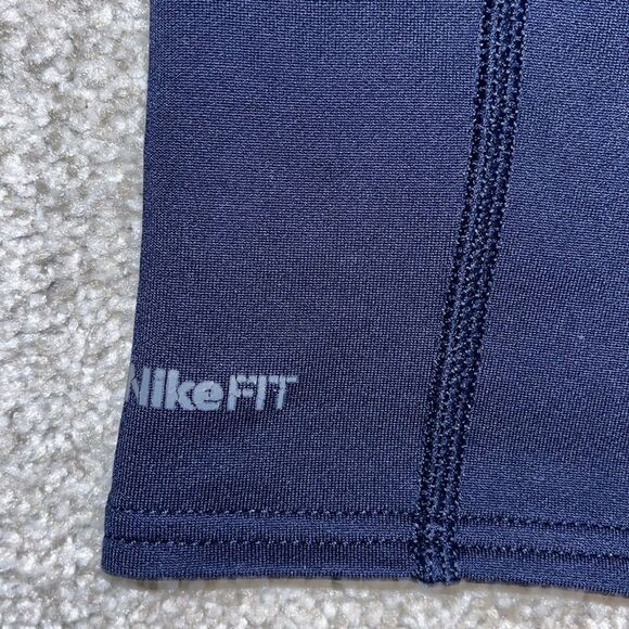 Thick Nike Pro compression LS Mock turtle UNC North Carolina Tar Heels shirt M - Picture 3 of 7